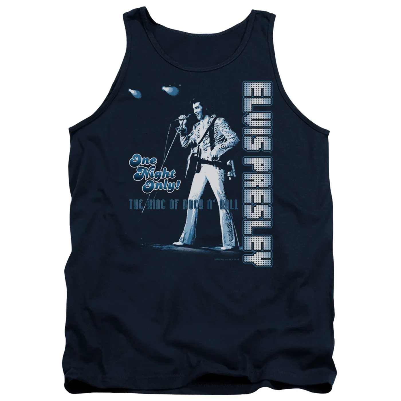 Elvis Presley Tank Top | ONE NIGHT ONLY Sleeveless Shirt