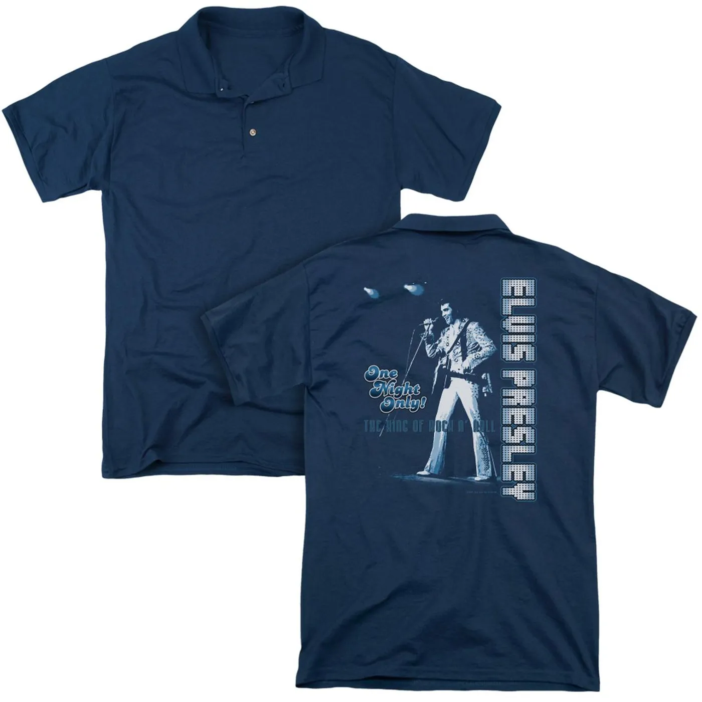 Elvis Presley ONE NIGHT ONLY (BACK PRINT)