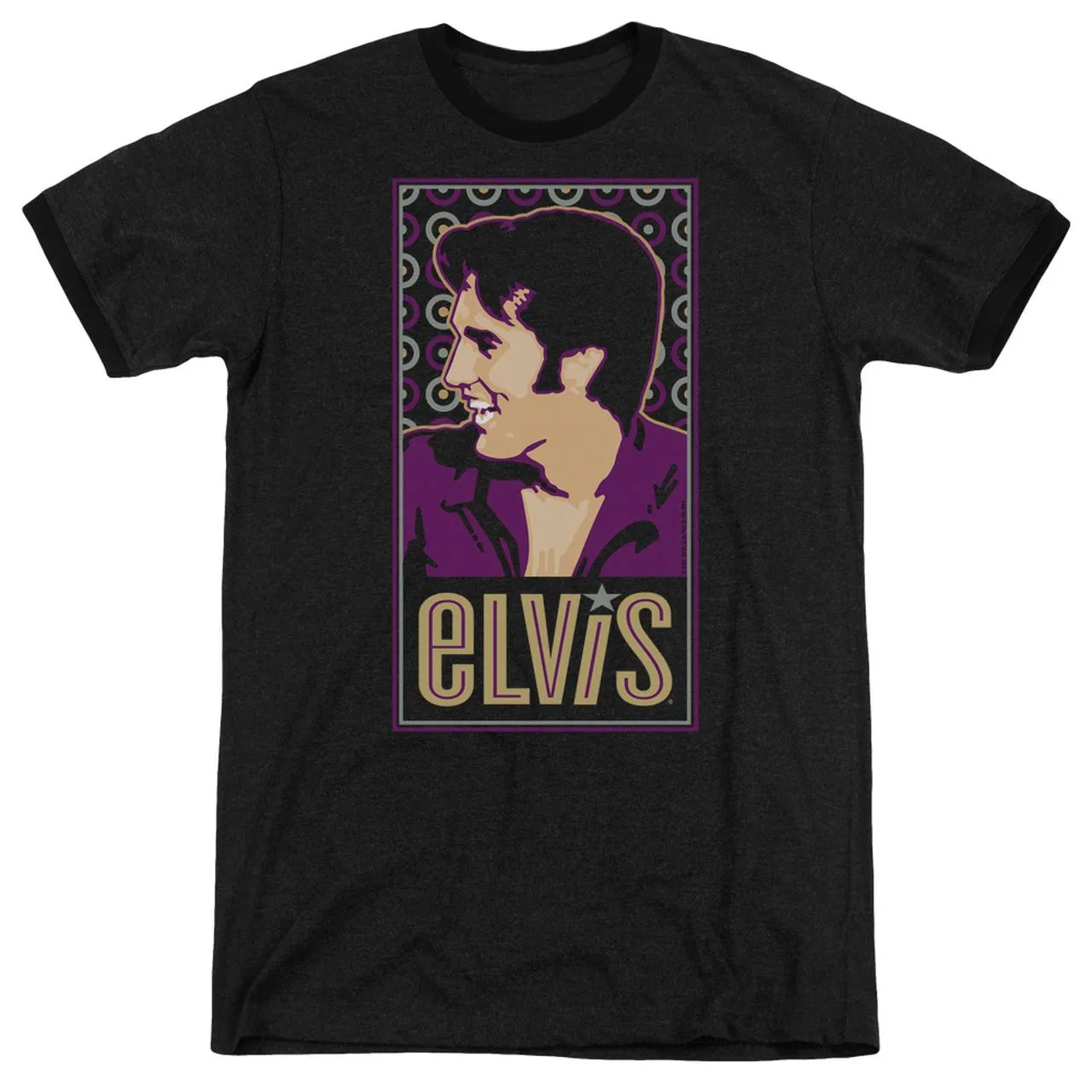Shirt | ELVIS IS Premium Ringer Tee