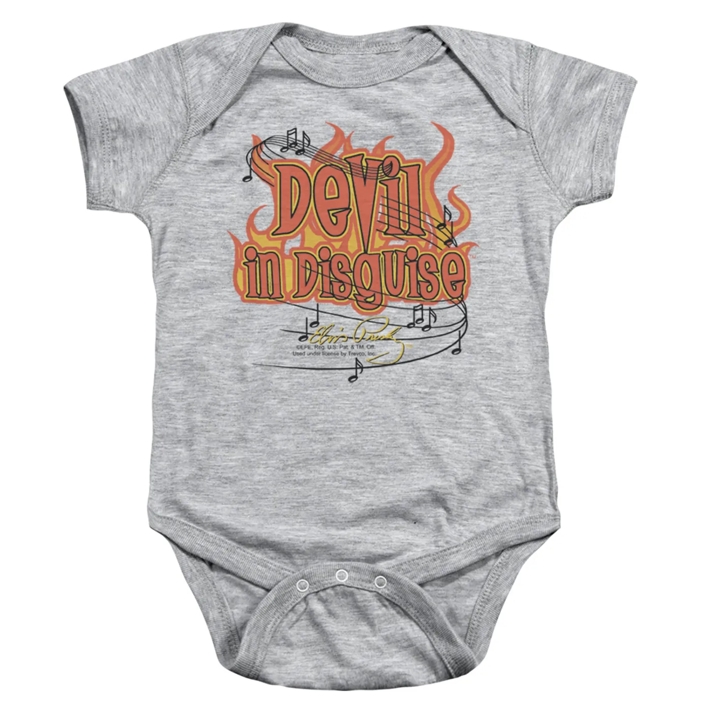 Elvis Presley Baby Onesie | DEVIL Infant Snapsuit