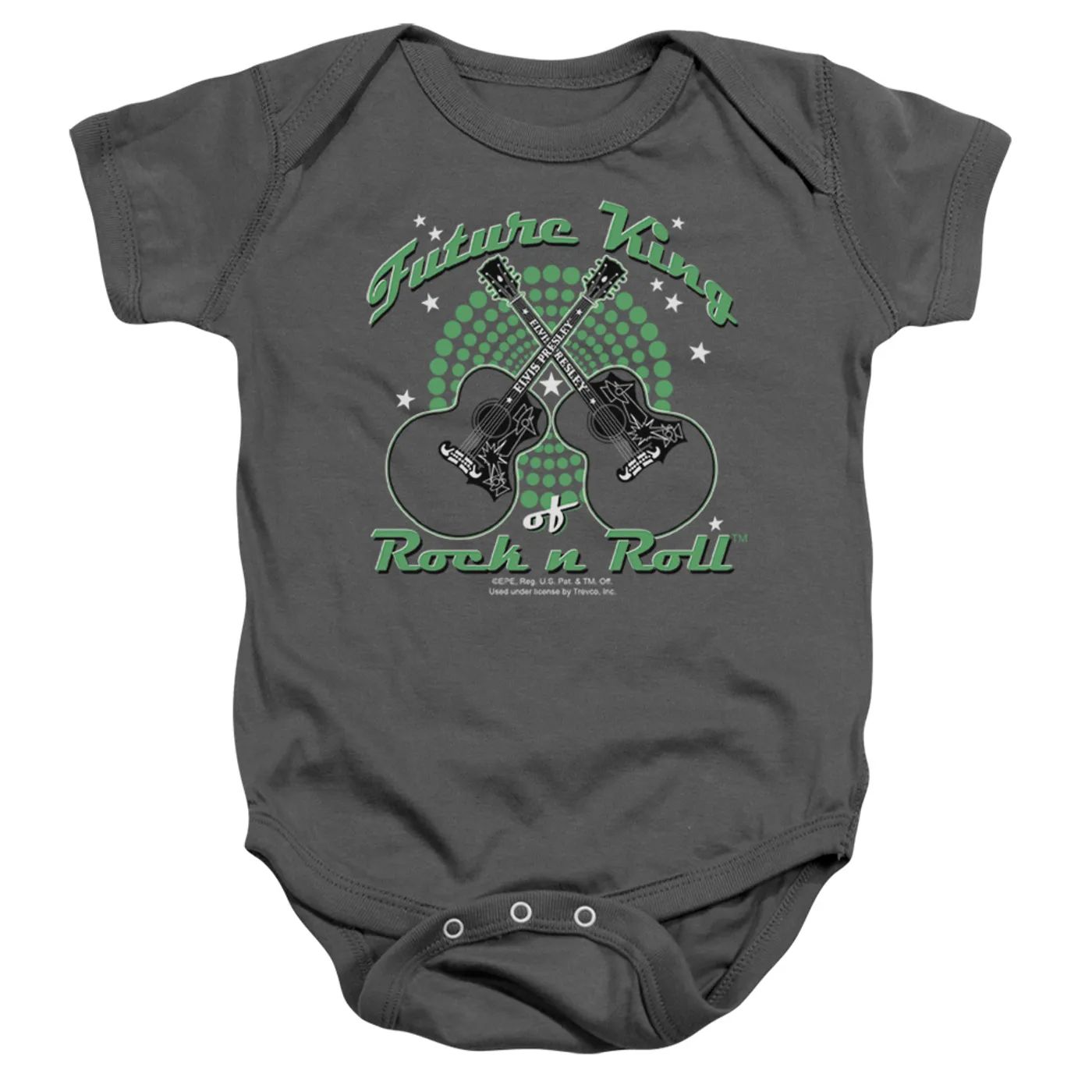 Elvis Presley Baby Onesie | FUTURE KING Infant Snapsuit