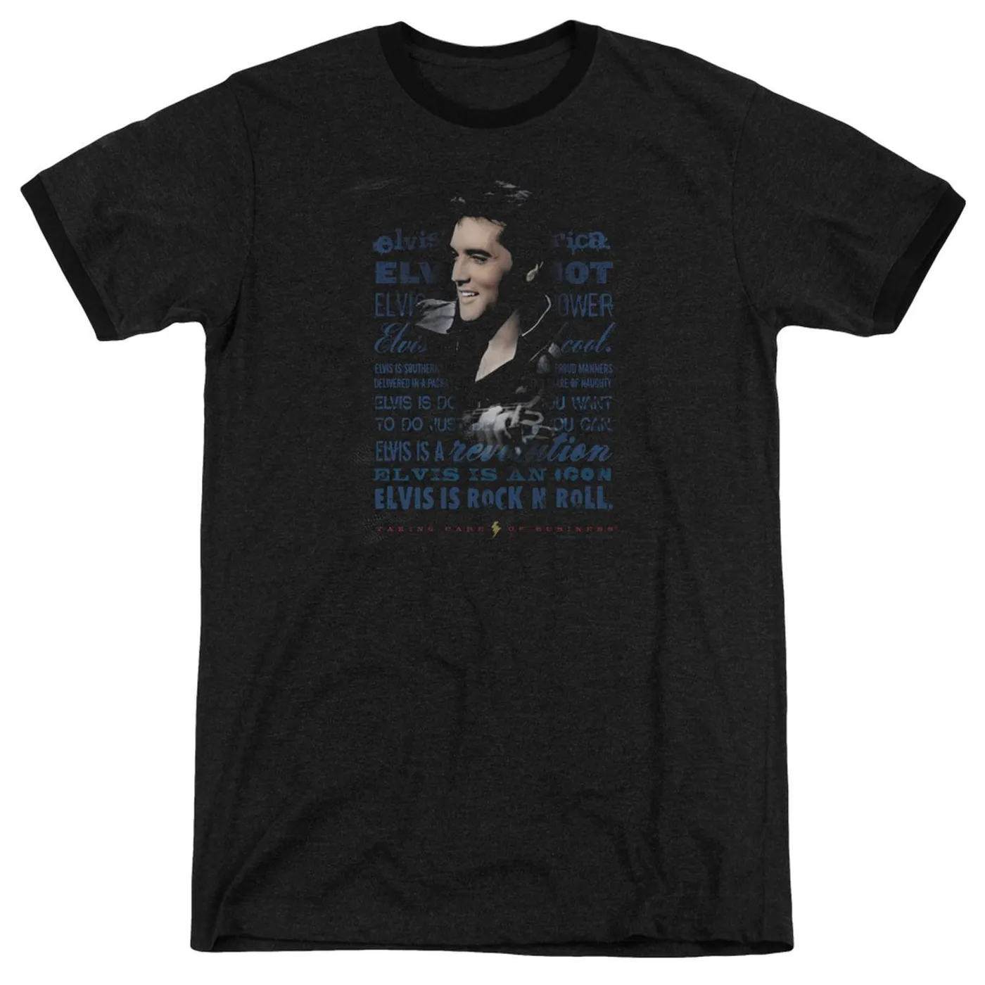 Elvis Presley Shirt | ICON Premium Ringer Tee