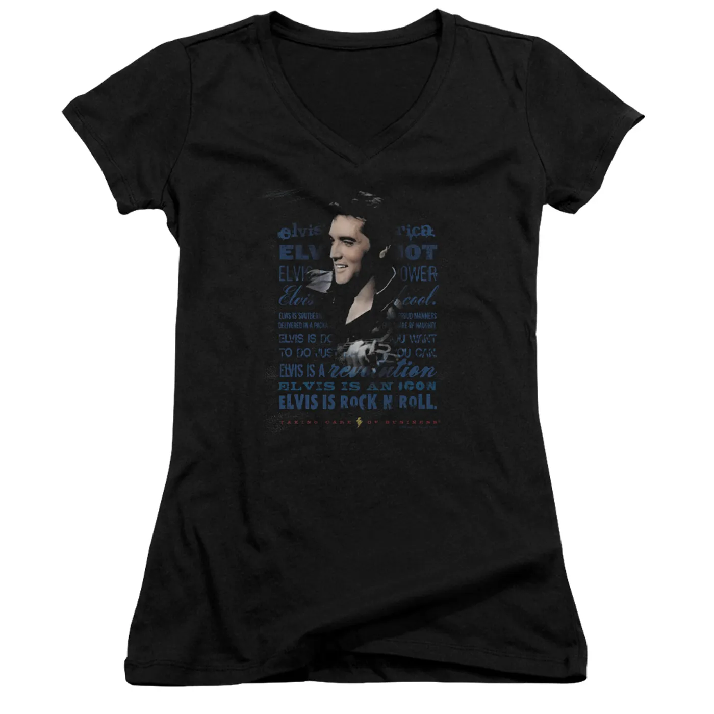 Elvis Presley Junior's V-Neck Shirt | ICON Junior's Tee