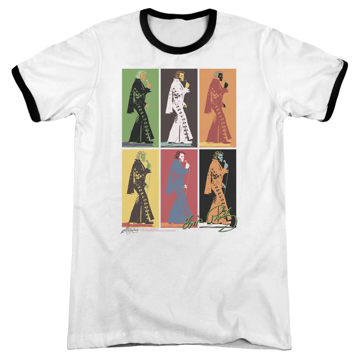Elvis Presley Shirt | RETRO BOXES Premium Ringer Tee