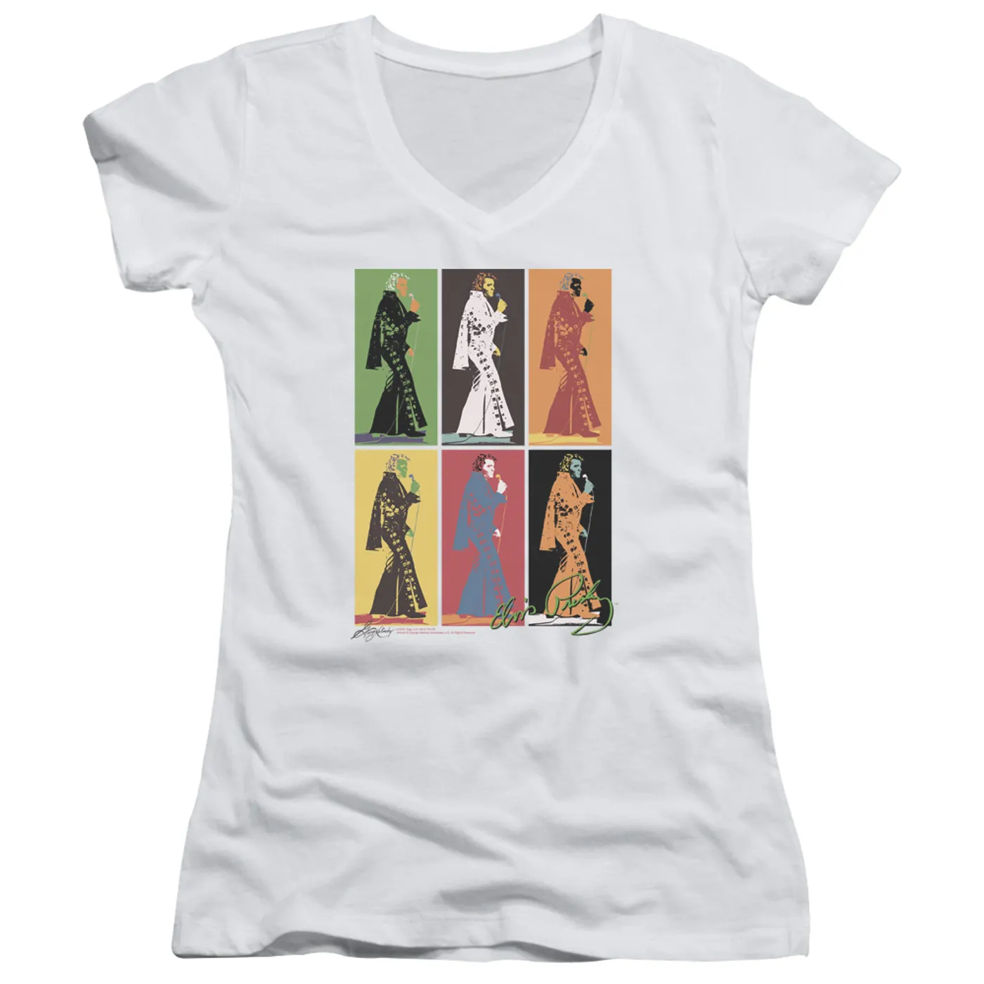 Elvis Presley Junior's V-Neck Shirt | RETRO BOXES Junior's Tee