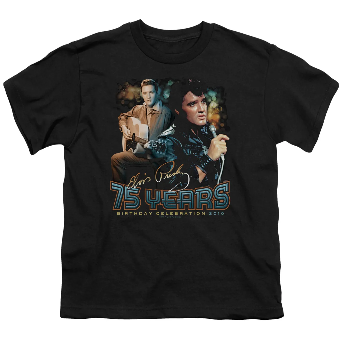 Elvis Presley Youth Tee | 75 YEARS Youth T Shirt