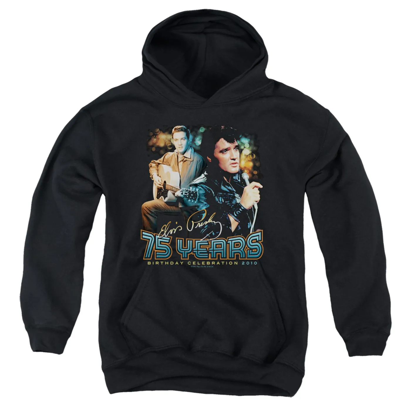 Elvis Presley Youth Hoodie | 75 YEARS Pull-Over Sweatshirt