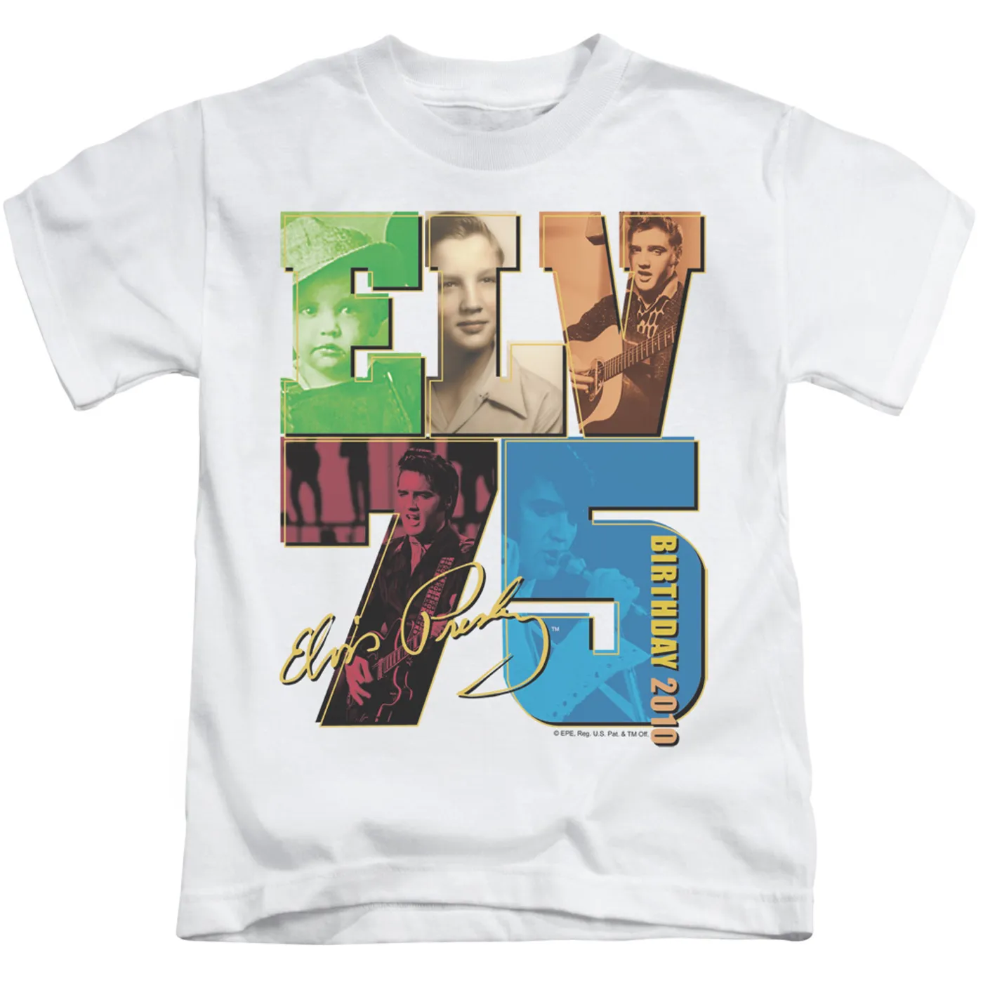 Elvis Presley Kids T Shirt | BIRTHDAY 2010 Kids Tee