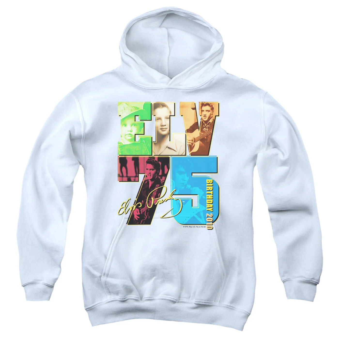 Elvis Presley Youth Hoodie | BIRTHDAY 2010 Pull-Over Sweatshirt