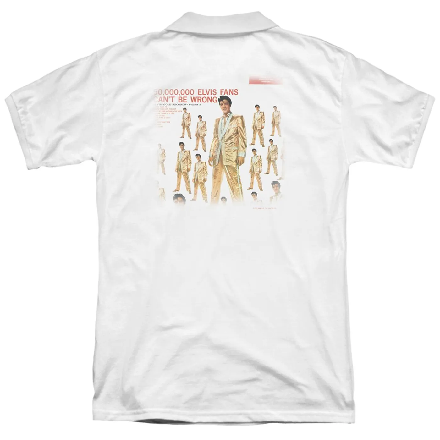 Elvis Presley 50 MILLION FANS (BACK PRINT)
