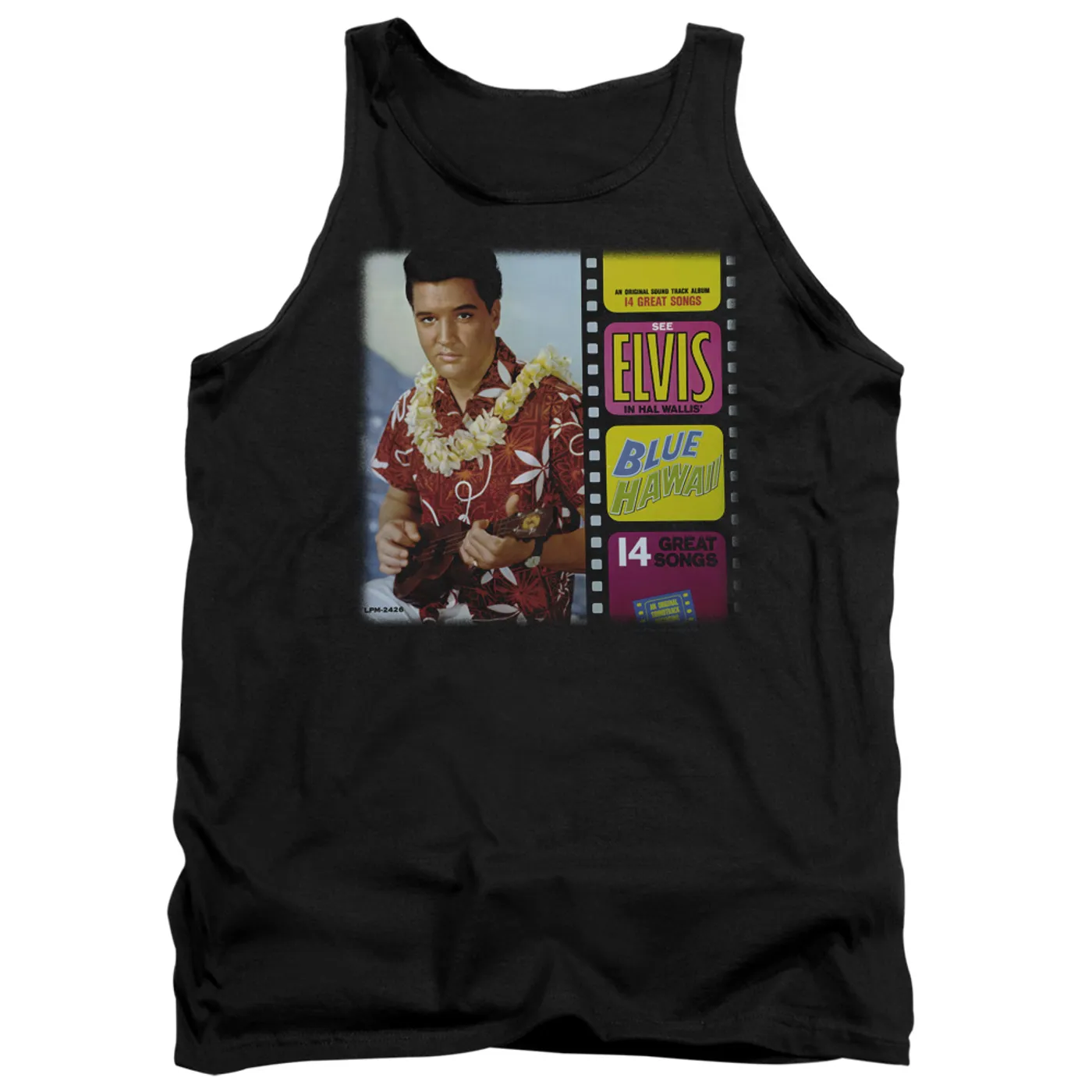 Elvis Presley Tank Top | BLUE HAWAII ALBUM Sleeveless Shirt
