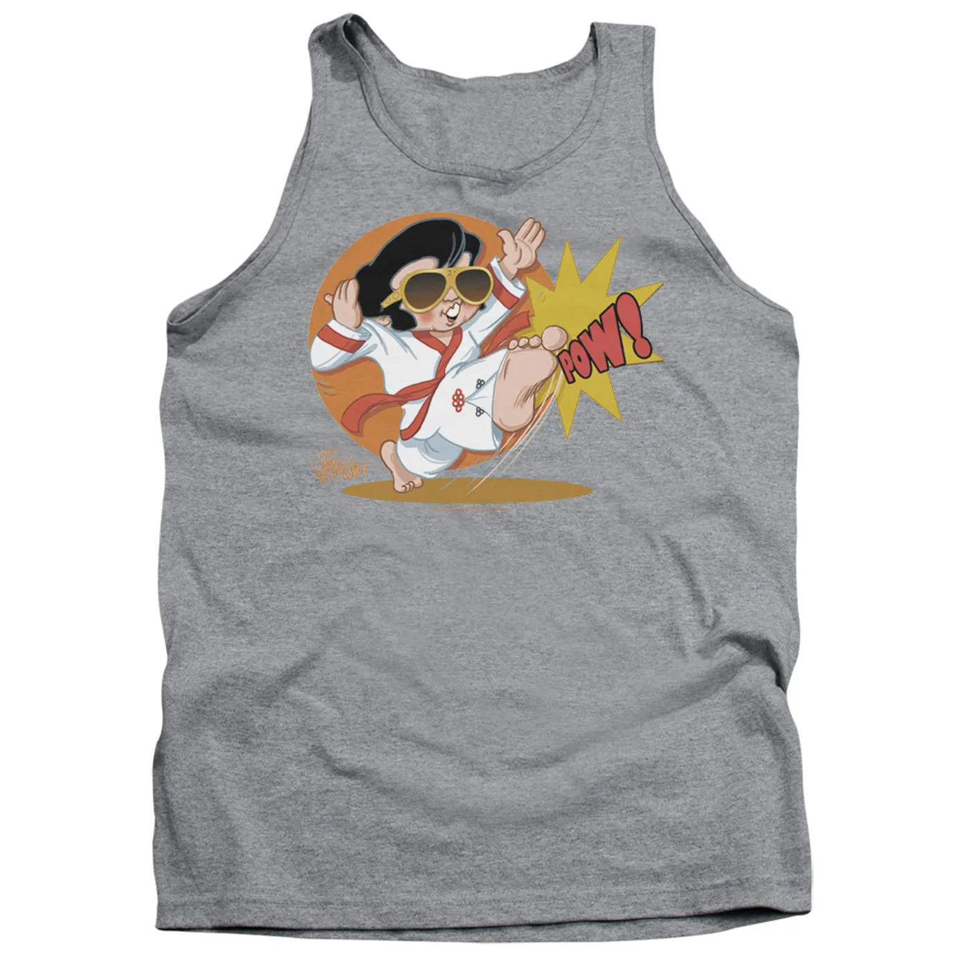 Elvis Presley Tank Top | KARATE KING Sleeveless Shirt