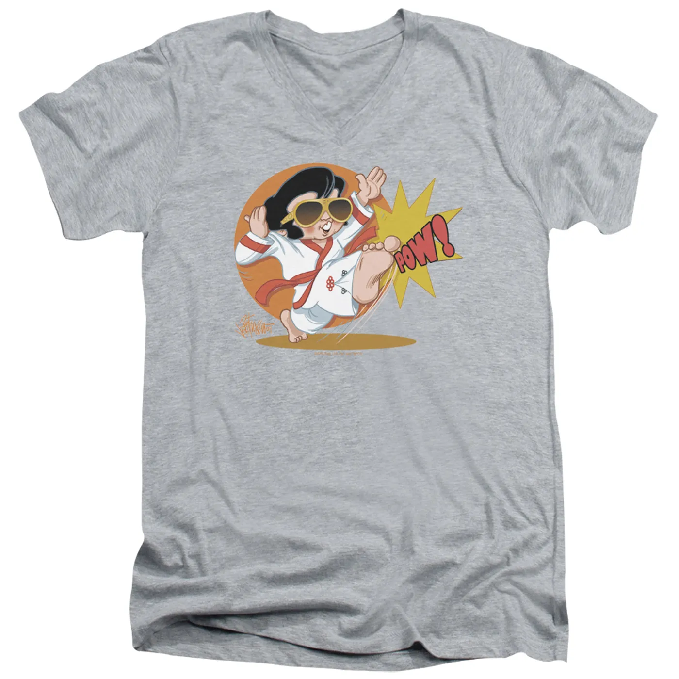 Elvis Presley T Shirt (Slim Fit) | KARATE KING Slim-fit Tee