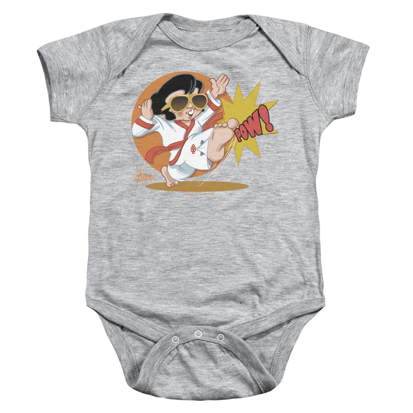 Elvis Presley Baby Onesie | KARATE KING Infant Snapsuit