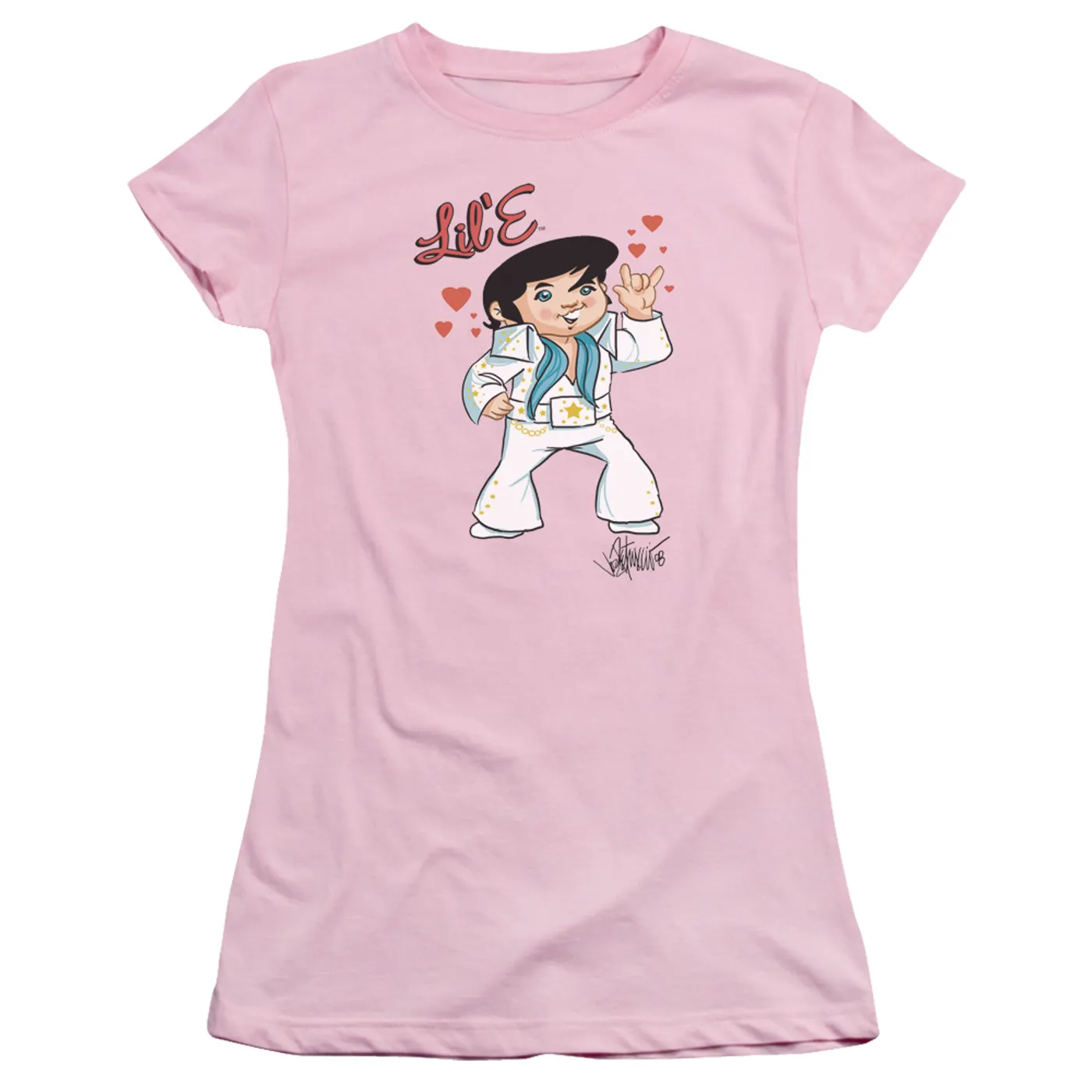 Elvis Presley Juniors Shirt | LIL E Juniors T Shirt