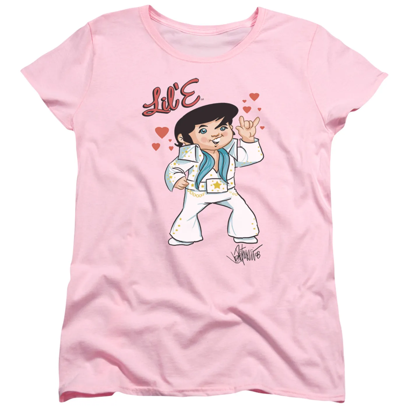Elvis Presley Women's Shirt | LIL E Ladies Tee