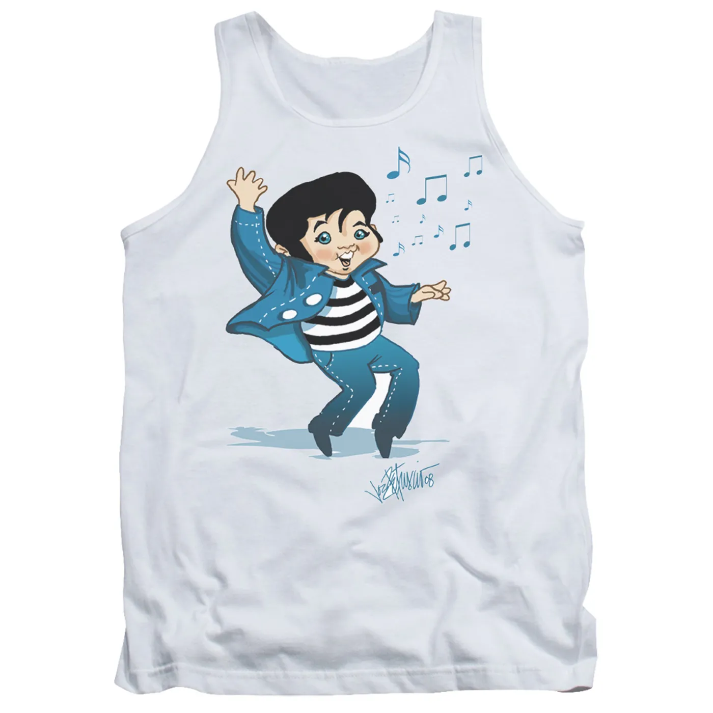 Elvis Presley Tank Top | LIL JAILBIRD Sleeveless Shirt