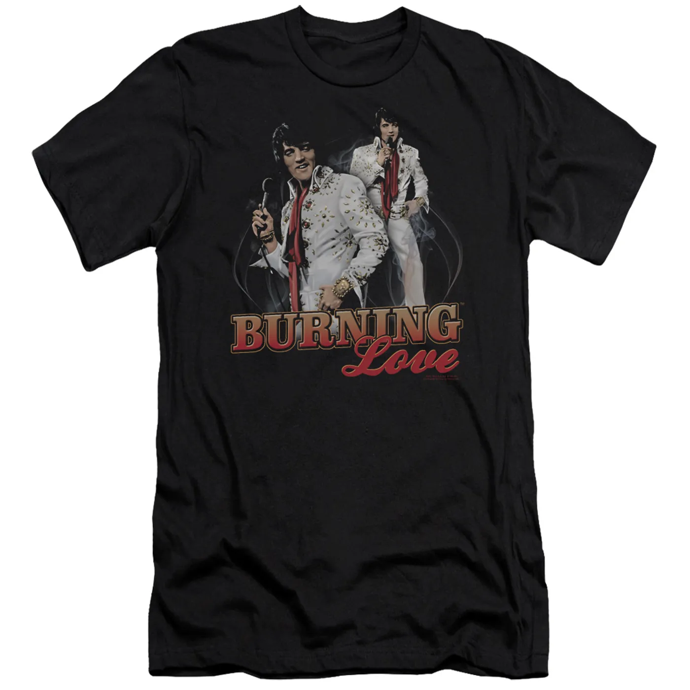 Elvis Presley Slim-Fit Shirt | BURNING LOVE Slim-Fit Tee