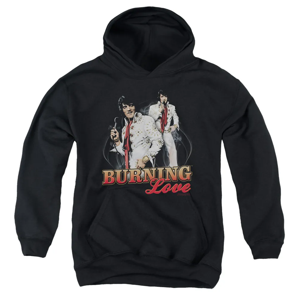 Youth Hoodie | BURNING LOVE Pull-Over Sweatshirt