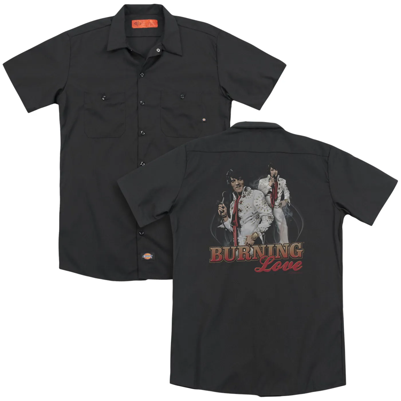 Elvis Presley BURNING LOVE (BACK PRINT)