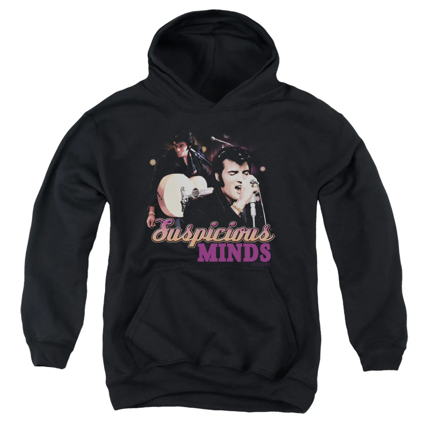Elvis Presley Youth Hoodie | SUSPICIOUS MINDS Pull-Over Sweatshirt
