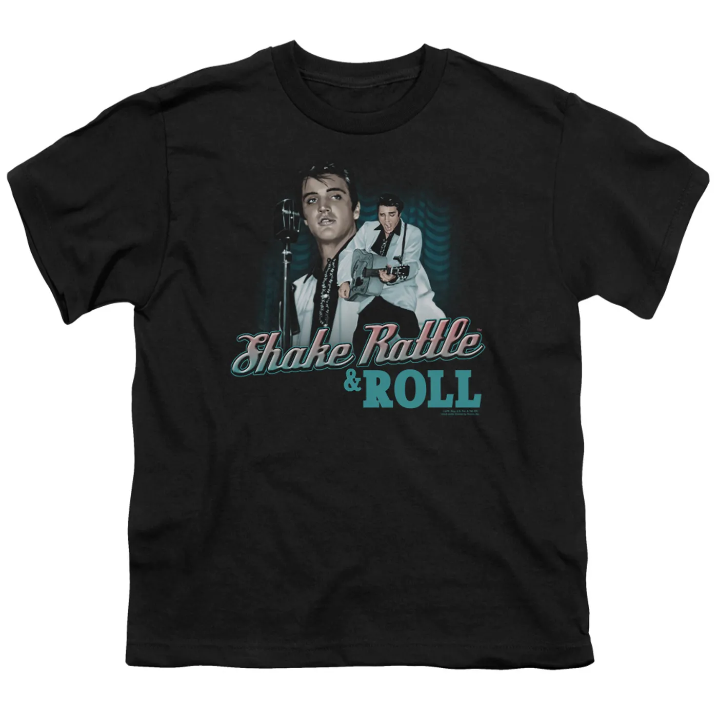 Elvis Presley Youth Tee | SHAKE RATTLE & ROLL Youth T Shirt