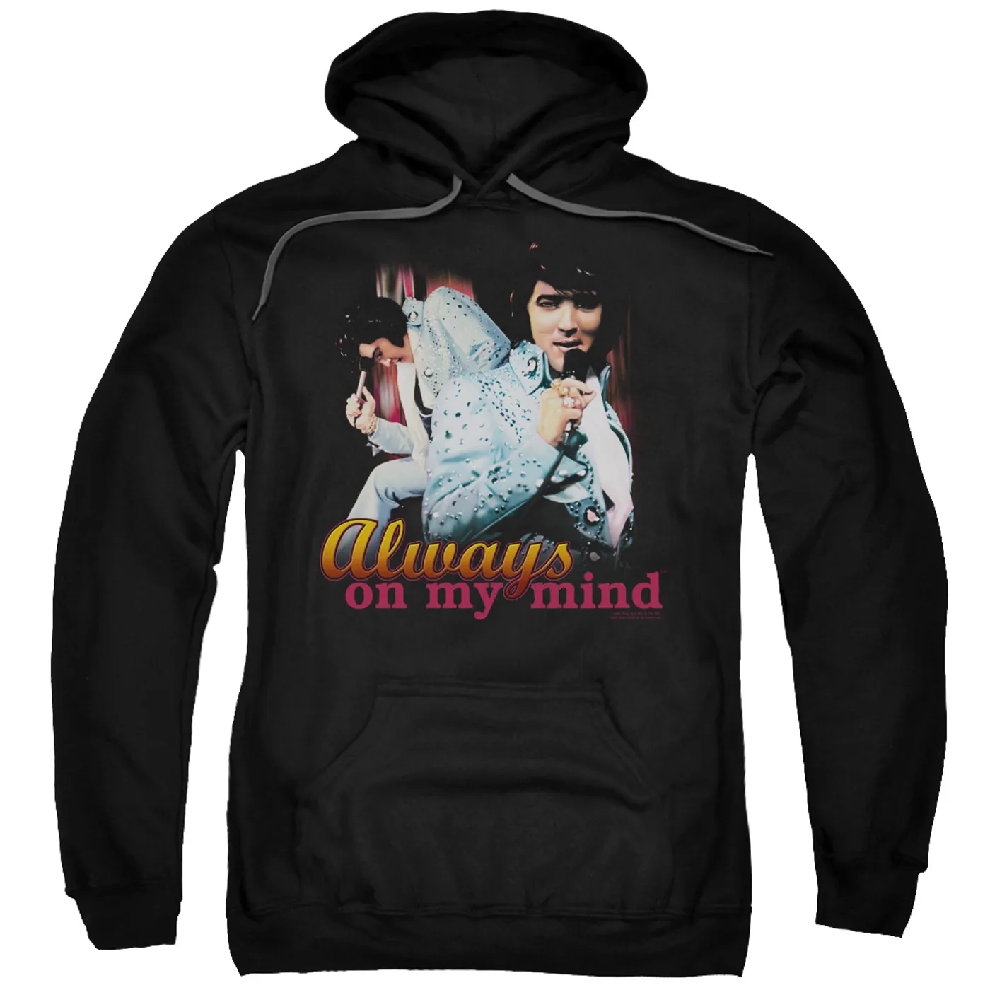 Elvis Presley Hoodie | ALWAYS ON MY MIND Pull-Over Sweatshirt