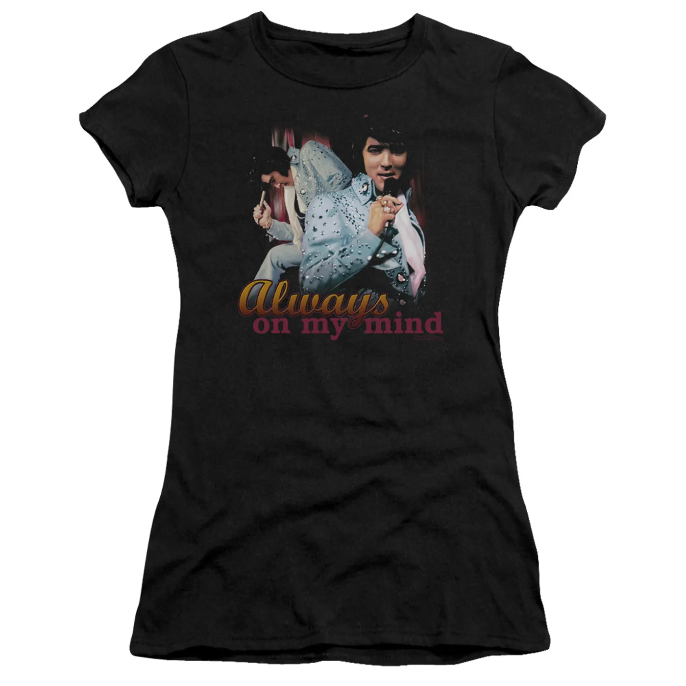 Elvis Presley Juniors Shirt | ALWAYS ON MY MIND Juniors T Shirt