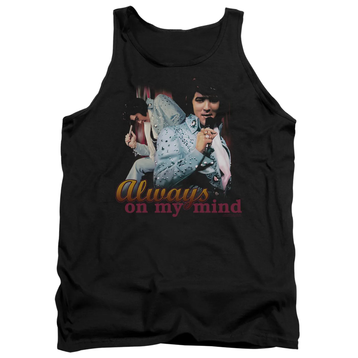 Elvis Presley Tank Top | ALWAYS ON MY MIND Sleeveless Shirt