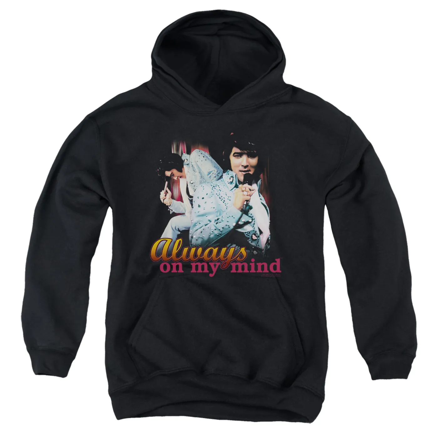 Elvis Presley Youth Hoodie | ALWAYS ON MY MIND Pull-Over Sweatshirt