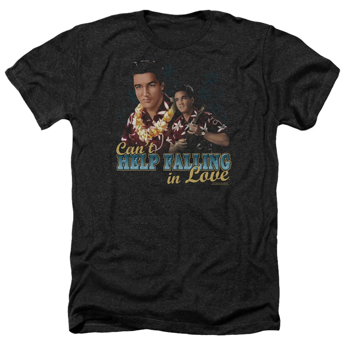 Elvis Presley Tee | CAN'T HELP FALLING Premium T Shirt