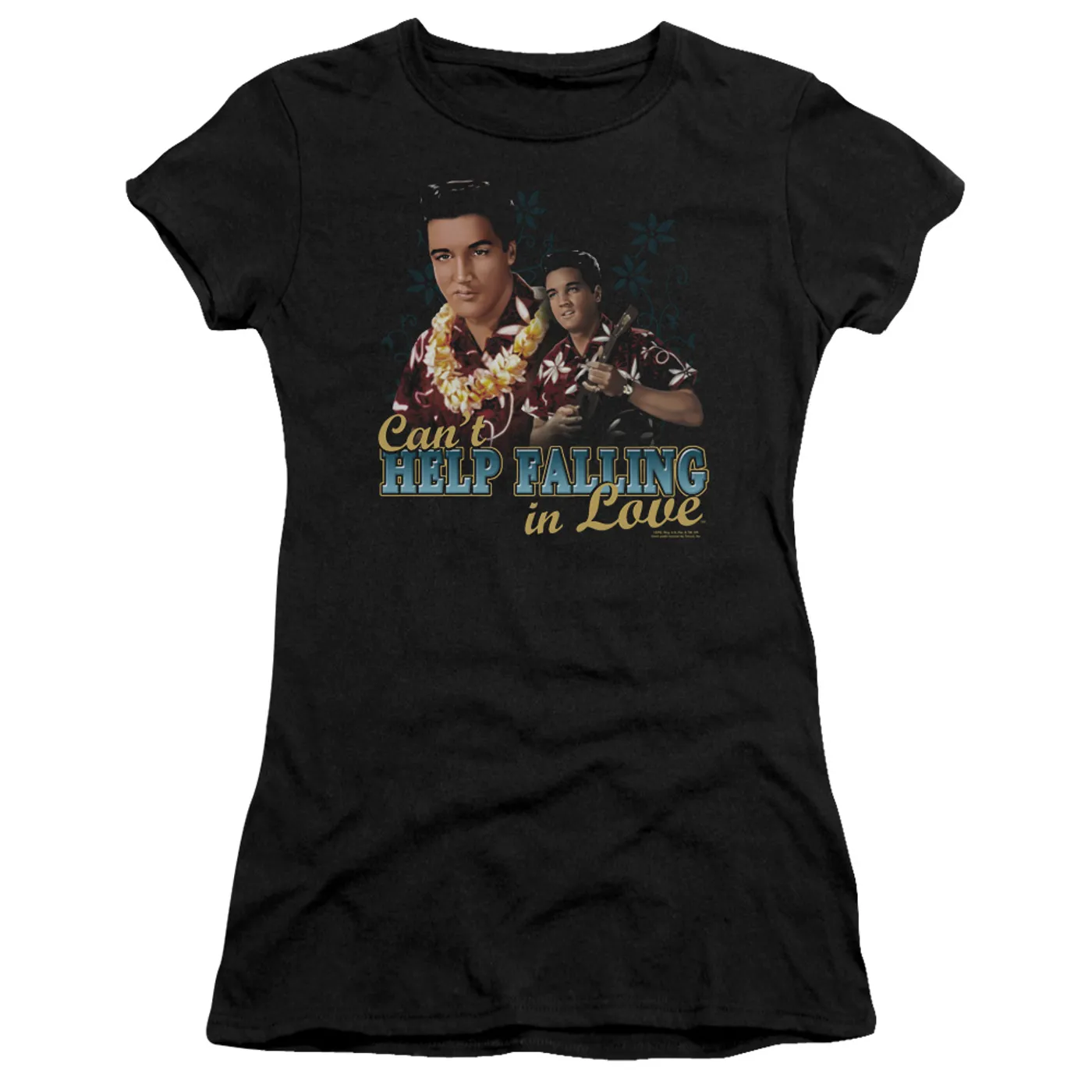 Elvis Presley Juniors Shirt | CAN'T HELP FALLING Juniors T Shirt