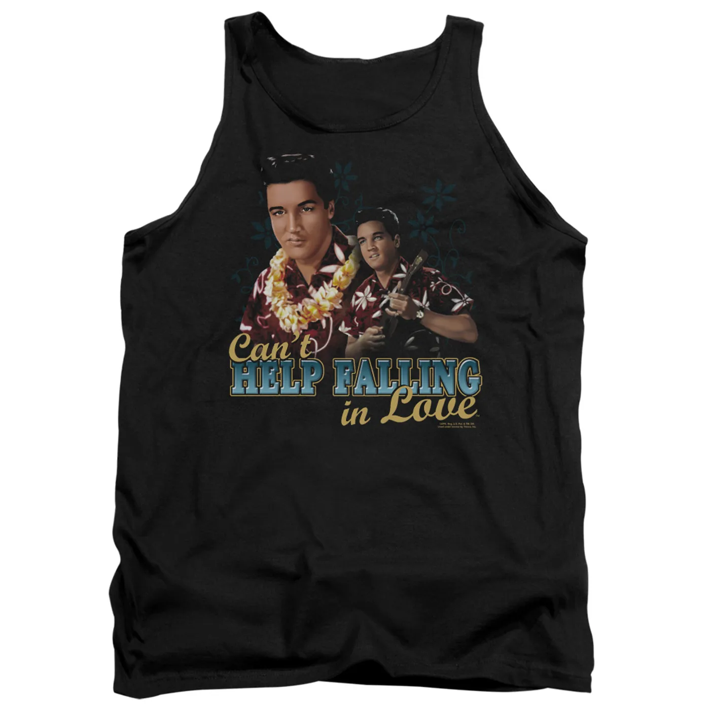Elvis Presley Tank Top | CAN'T HELP FALLING Sleeveless Shirt
