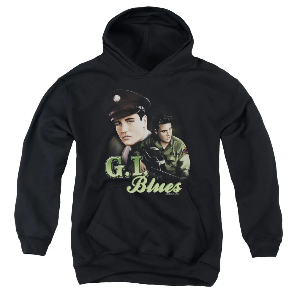 Youth Hoodie | G I BLUES Pull-Over Sweatshirt