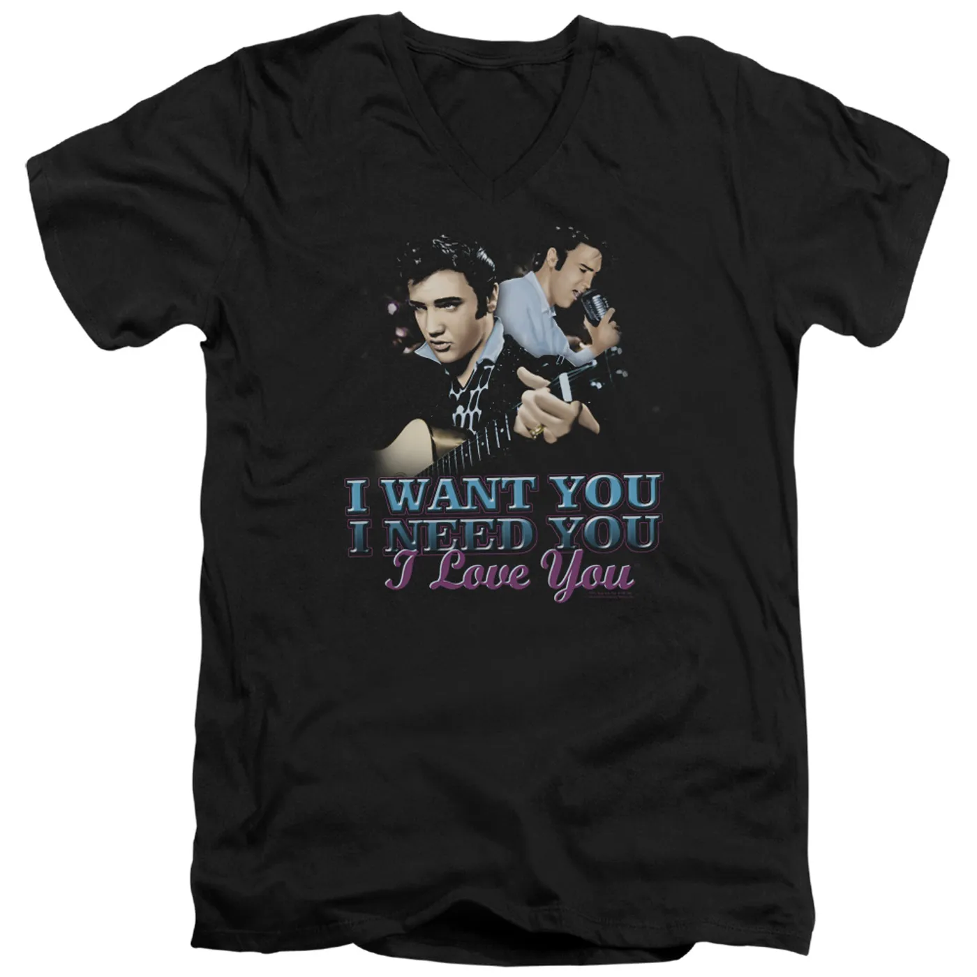 Elvis Presley T Shirt (Slim Fit) | I WANT YOU Slim-fit Tee