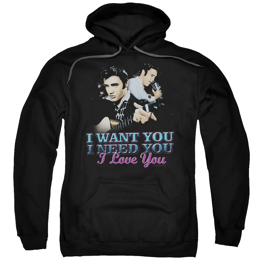 Hoodie | I WANT YOU Pull-Over Sweatshirt