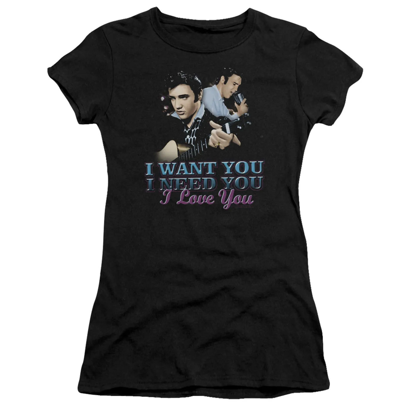 Elvis Presley Juniors Shirt | I WANT YOU Juniors T Shirt