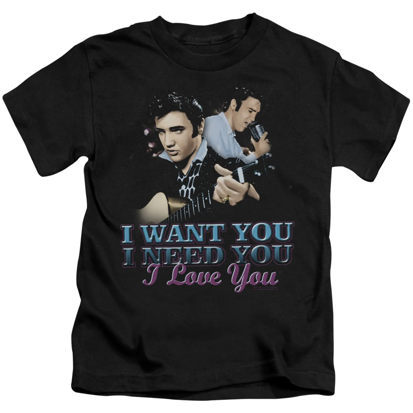 Elvis Presley Kids T Shirt | I WANT YOU Kids Tee