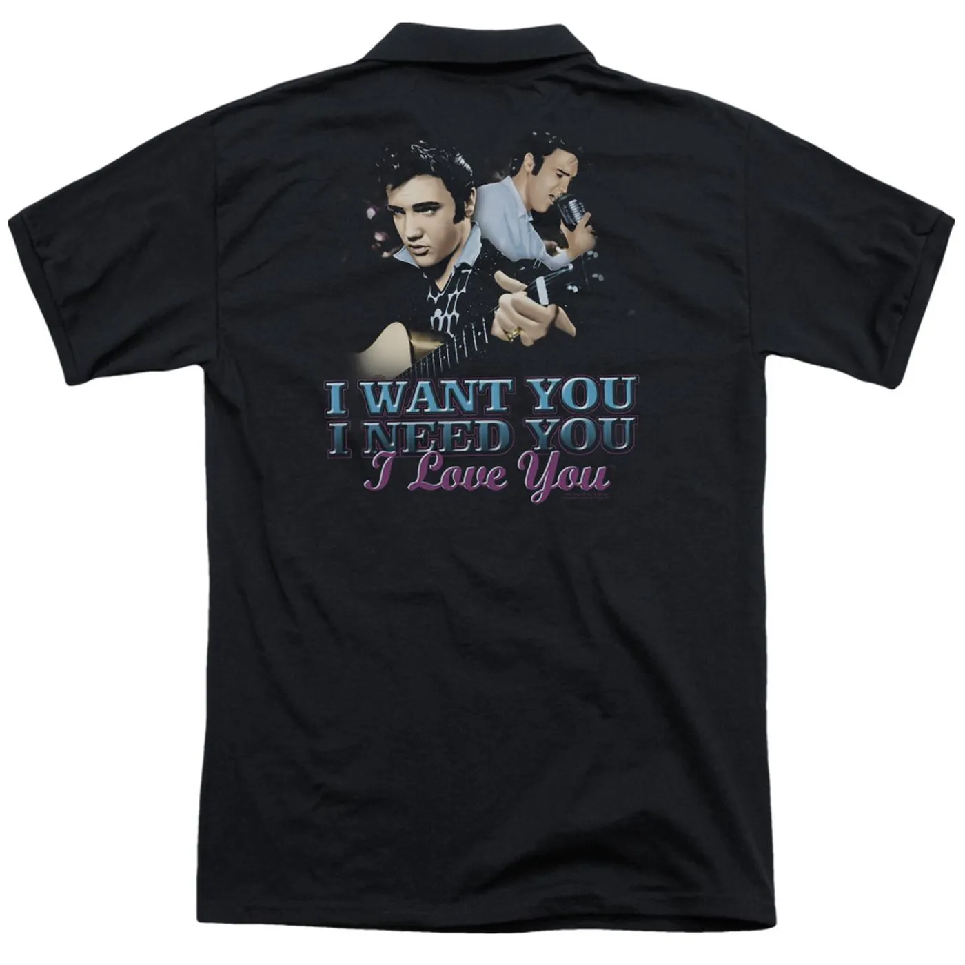 Elvis Presley I WANT YOU (BACK PRINT)