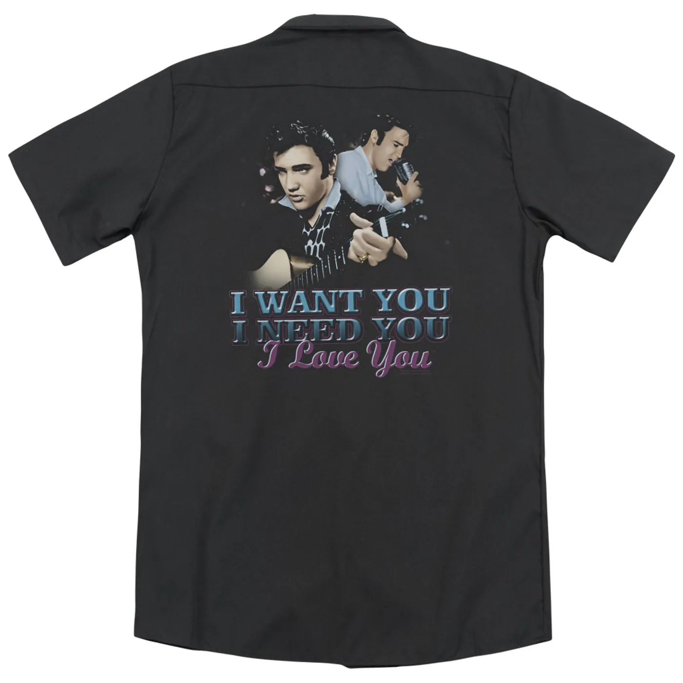 Elvis Presley I WANT YOU (BACK PRINT)