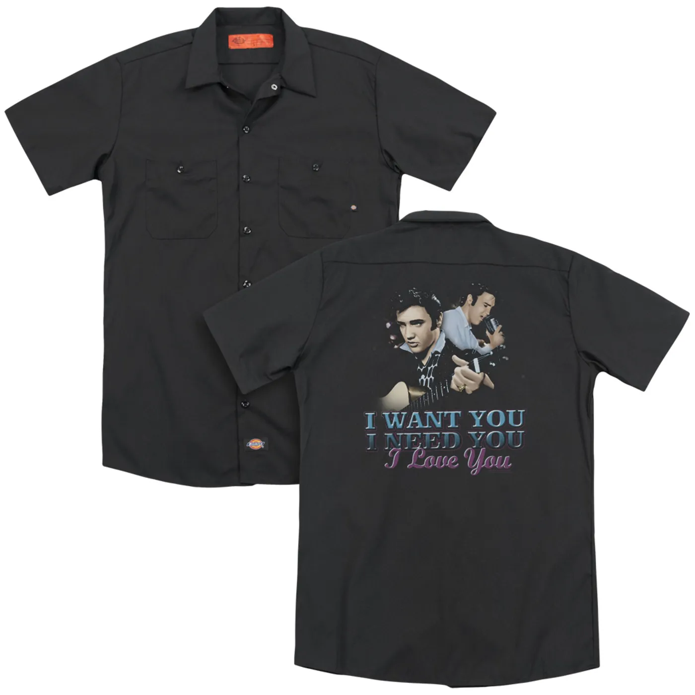 Elvis Presley I WANT YOU (BACK PRINT)