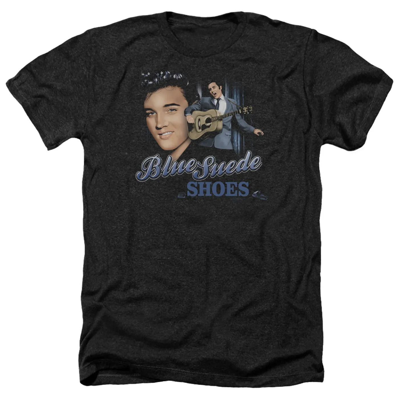 Elvis Presley Tee | BLUE SUEDE SHOES Premium T Shirt