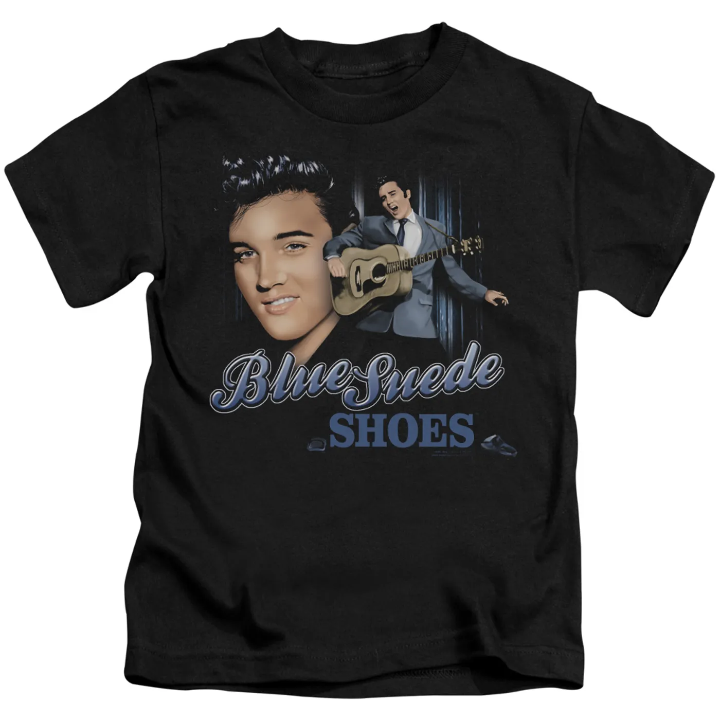 Elvis Presley Kids T Shirt | BLUE SUEDE SHOES Kids Tee