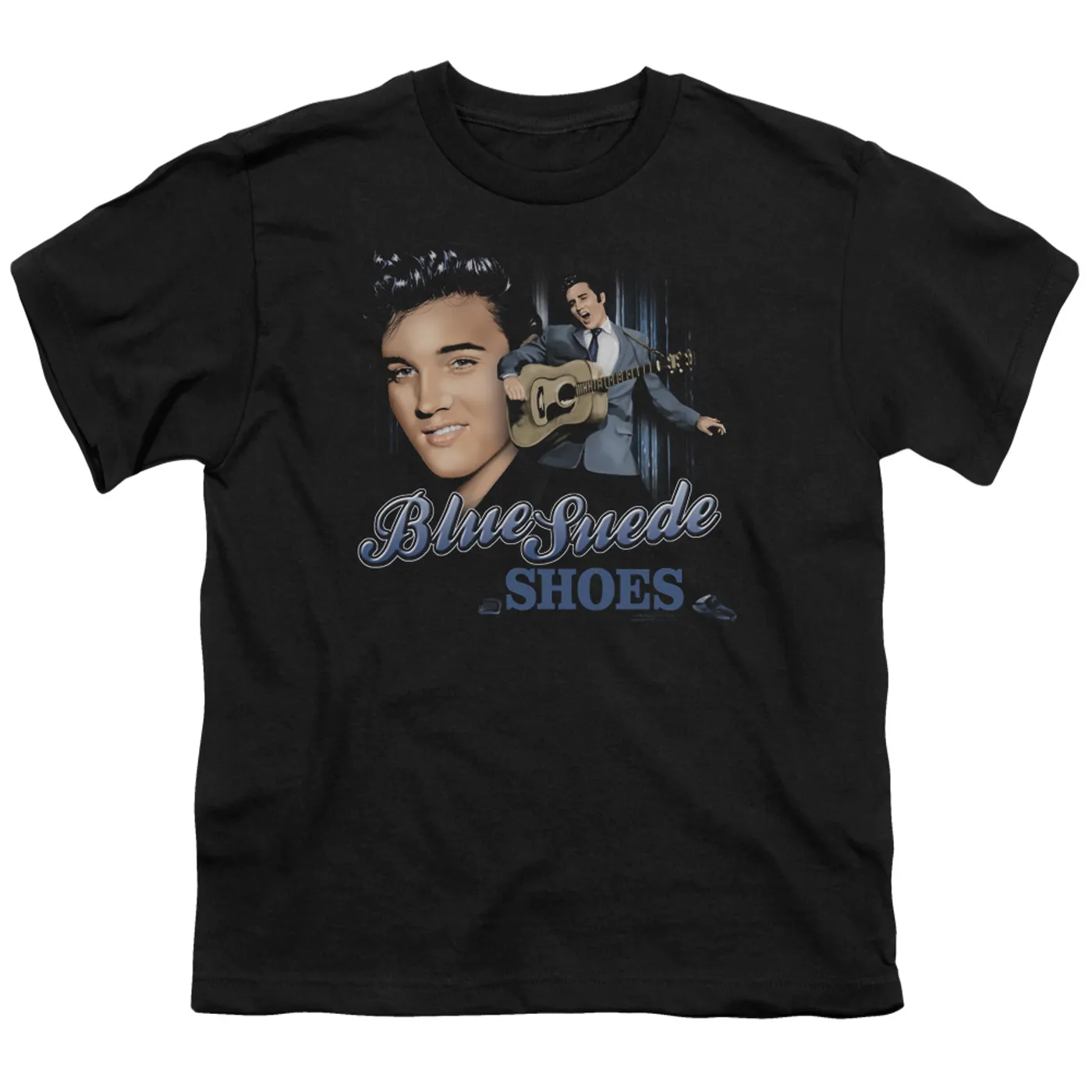 Elvis Presley Youth Tee | BLUE SUEDE SHOES Youth T Shirt