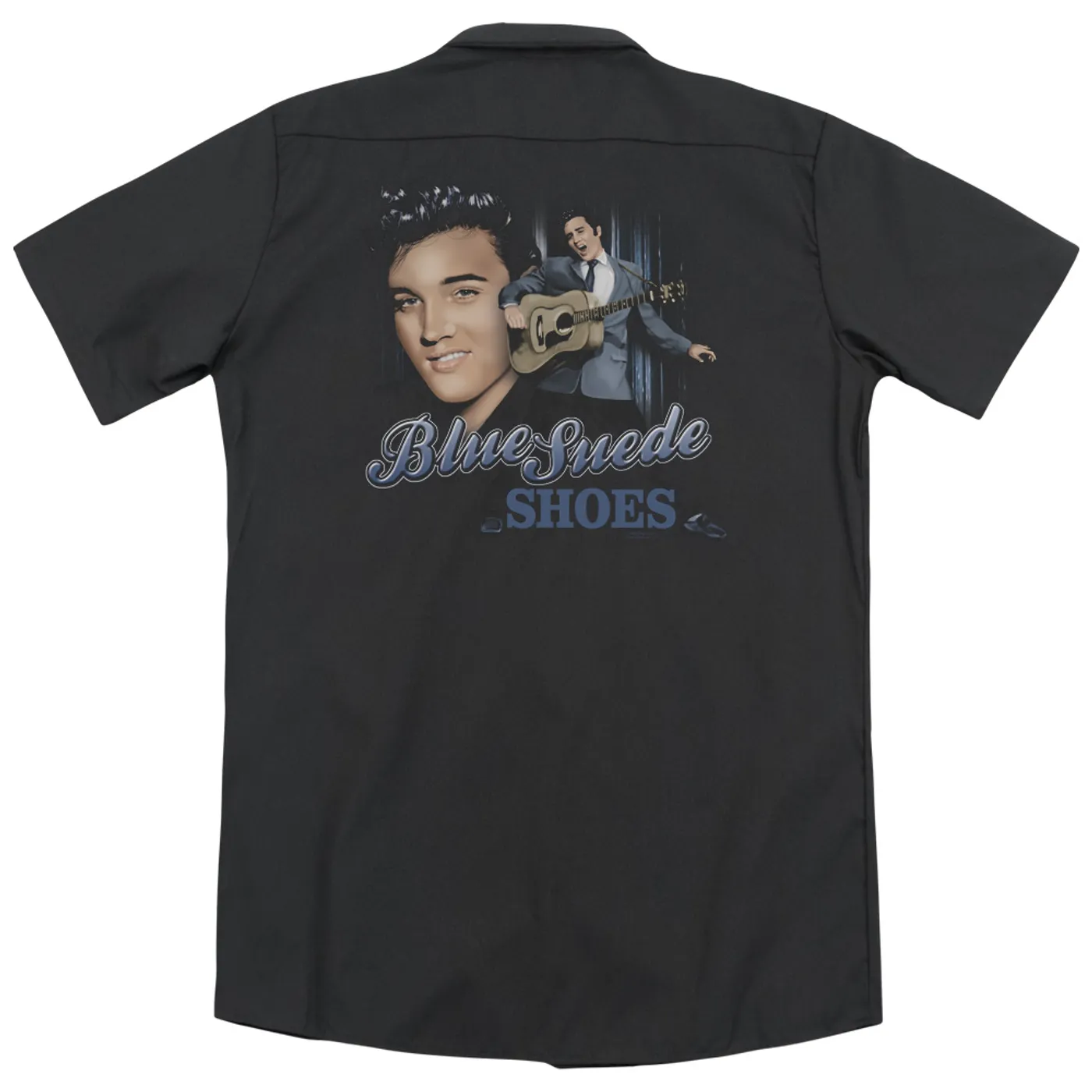 Elvis Presley BLUE SUEDE SHOES (BACK PRINT)