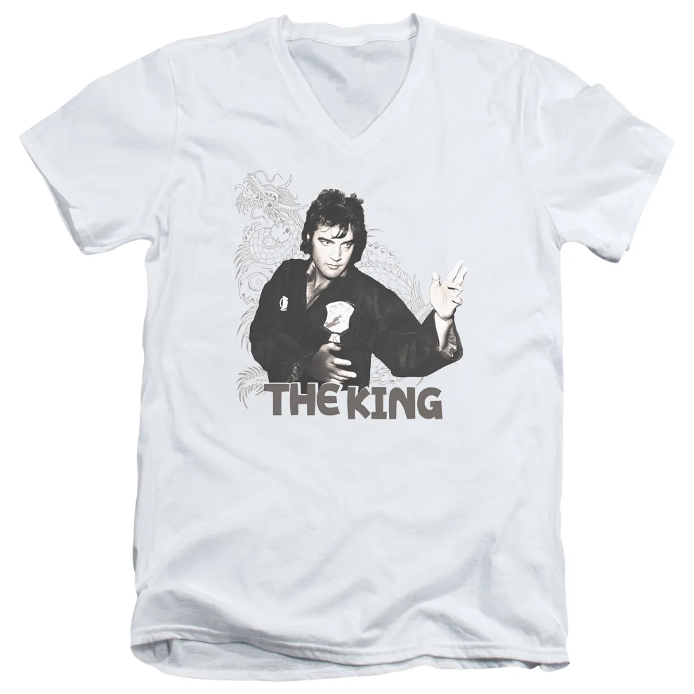 Elvis Presley T Shirt (Slim Fit) | FIGHTING KING Slim-fit Tee