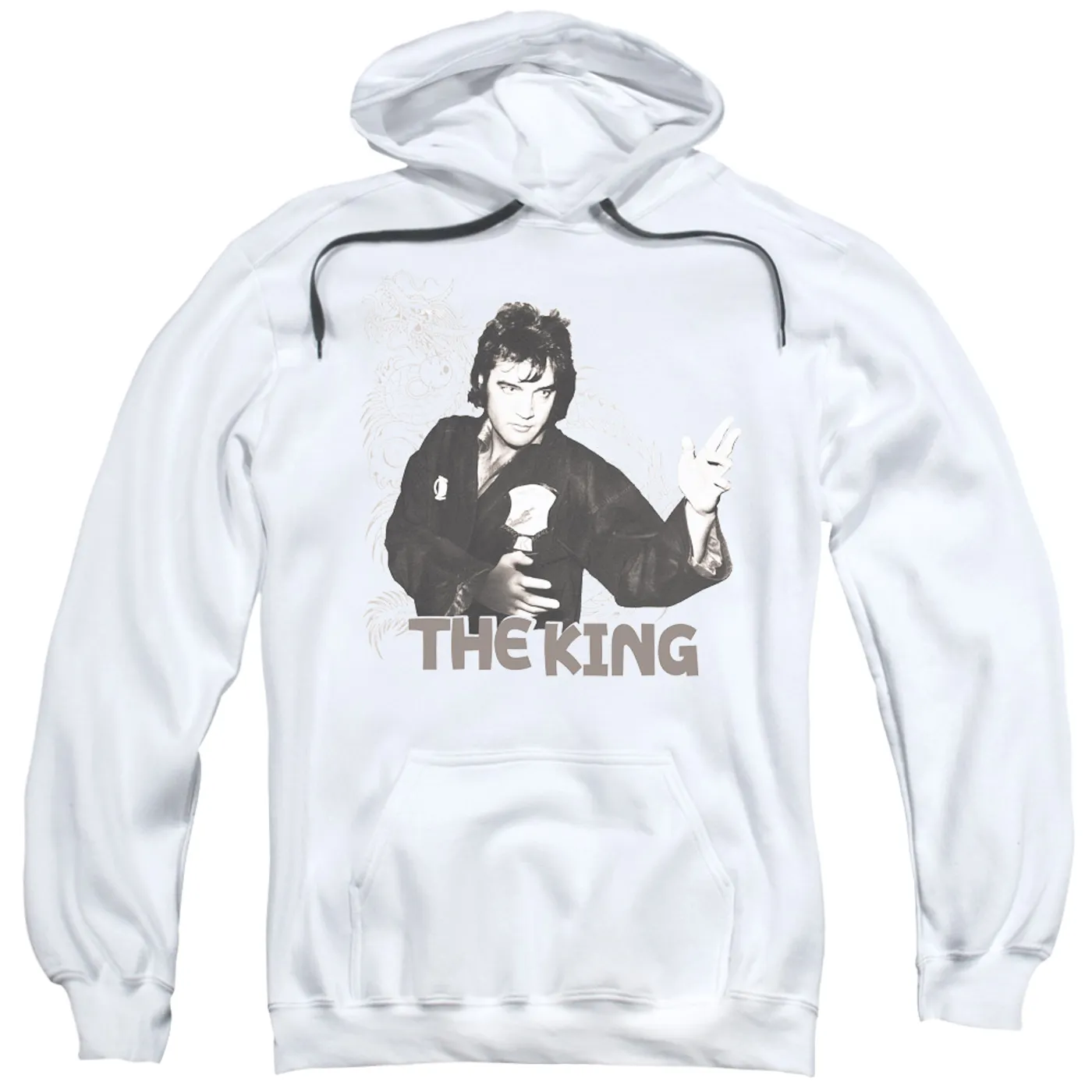 Elvis Presley Hoodie | FIGHTING KING Pull-Over Sweatshirt
