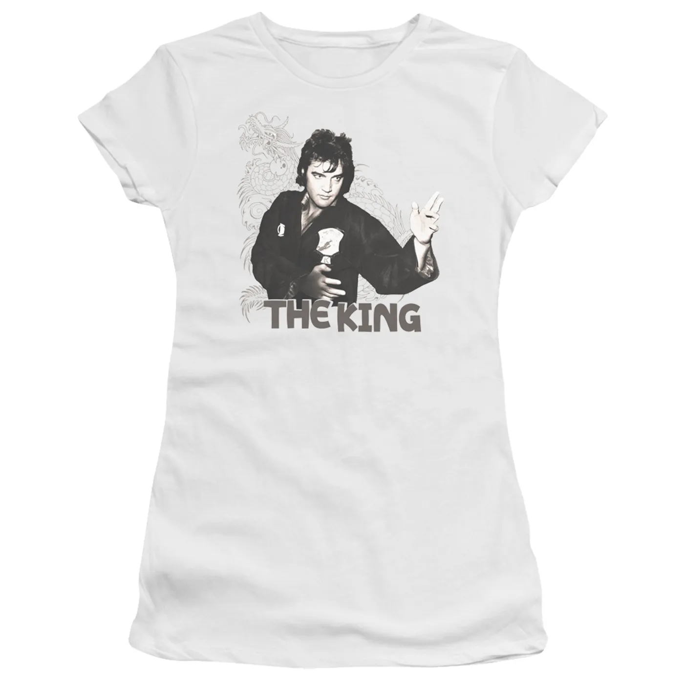 Elvis Presley Juniors Shirt | FIGHTING KING Juniors T Shirt