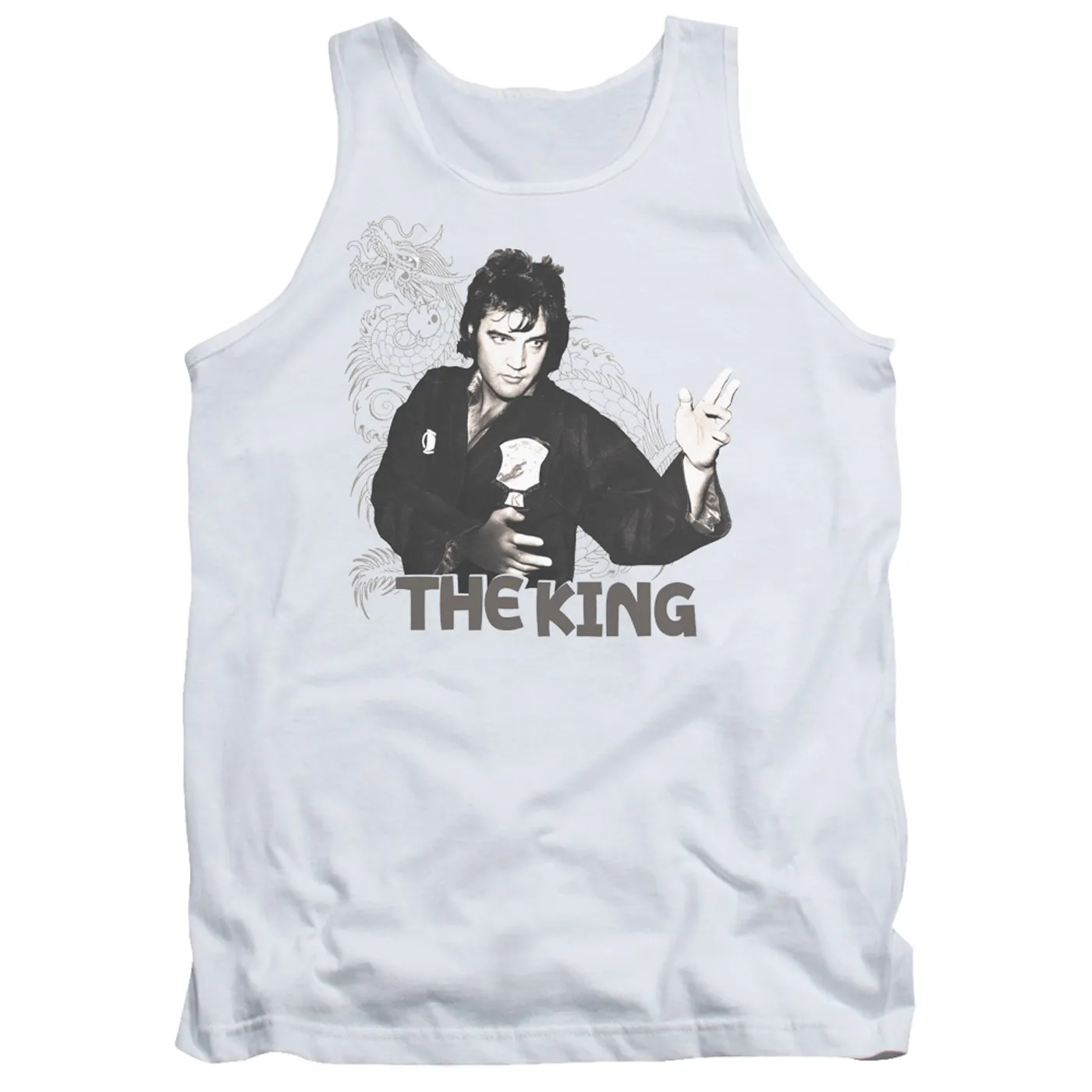 Elvis Presley Tank Top | FIGHTING KING Sleeveless Shirt