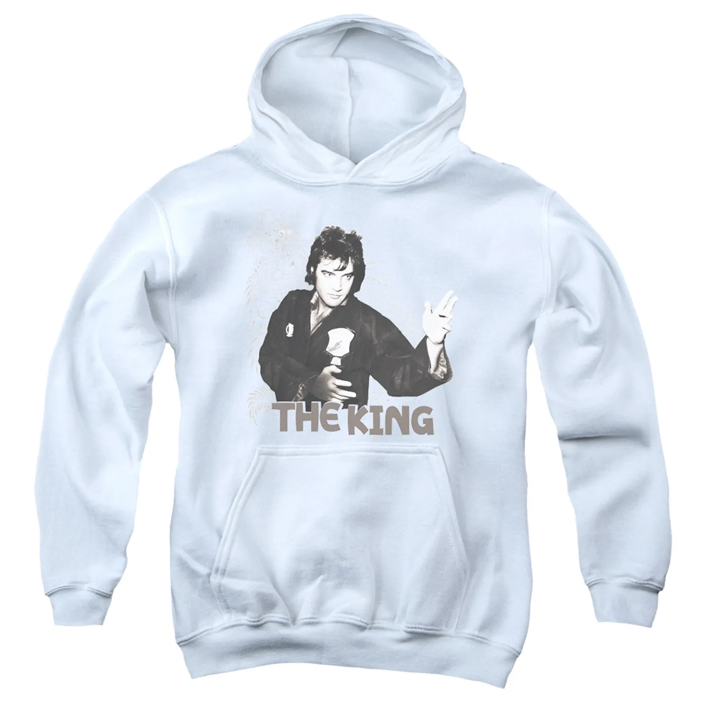 Elvis Presley Youth Hoodie | FIGHTING KING Pull-Over Sweatshirt